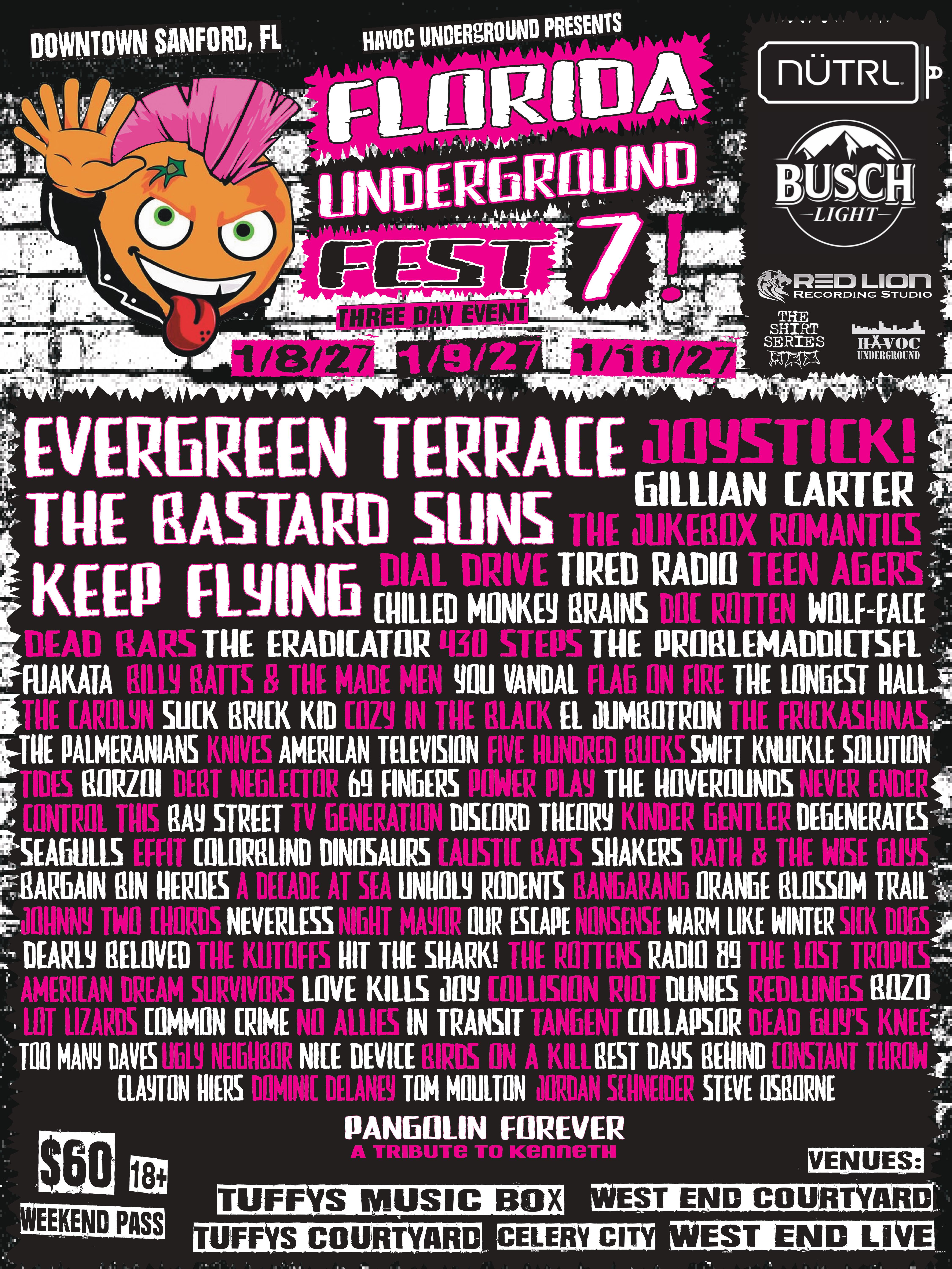 Shakers at Florida Underground Fest